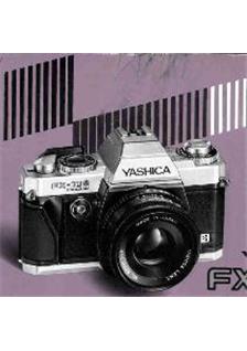 Yashica FX 103 Program manual. Camera Instructions.